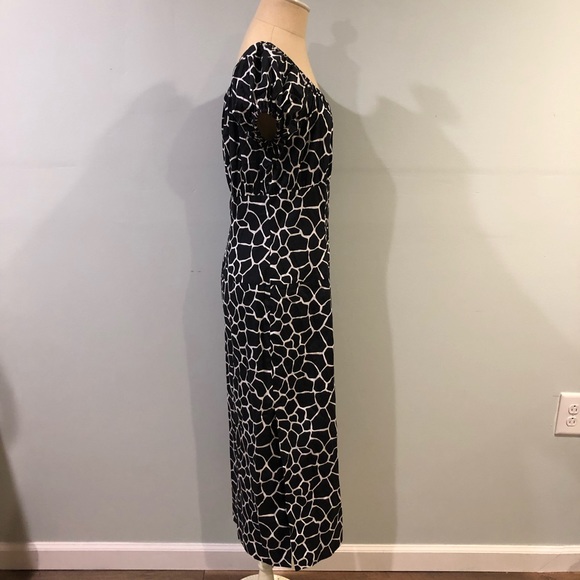 Caroline Constas Calla Animal Print Midi Dress - Picture 3 of 8